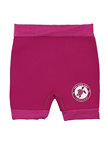 Two Bare Feet Swim Nappy Reusable Neoprene Swimming Nappy (S, Raspberry)