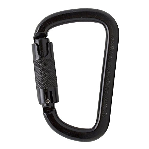 Fusion Climb Tacoma Steel High Strength Auto Lock Modified D-shaped Carabiner
