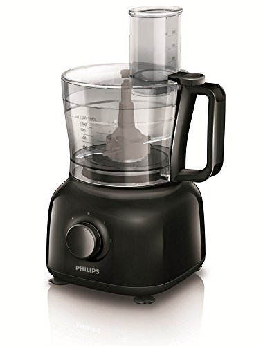 Philips Daily Collection HR7629/90 650-Watt Mini Food Processor (Black)