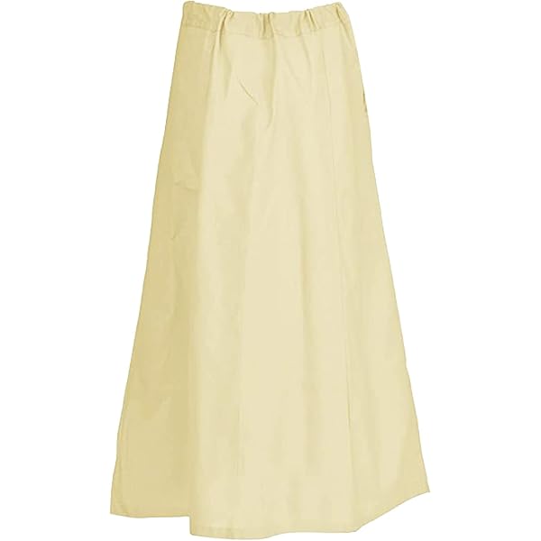 Jupon Indien En Coton 100% Bleu Roi - Taille Unique Réglable - Pour Sari Ou Vêtement Traditionnel