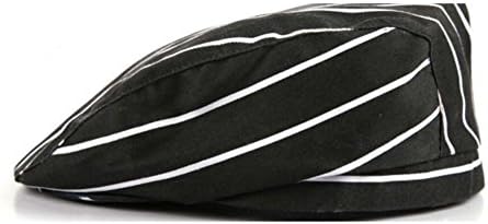 Elwow Men's Women's Beret Hat, Hotel Bar Cafe Restaurant Attendant Hat, Chef Works Cook Hat, BBQ Hat (Color 10)