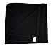 BabywearUK Baby Blanket - Cotton - Black - British Made