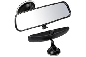 AutoScheich® KFZ Beifahrer Spiegel Abblendbar Zusatz Innen Spiegel Auto Rückspiegel Saugnapf Fahrschule
