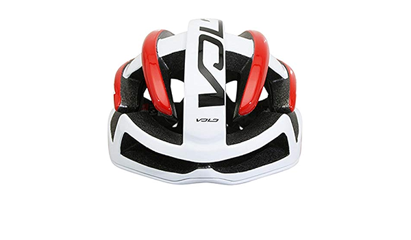 GIST Volo Casco Bici Bianco-Rosso : Amazon.it: Sport e tempo libero