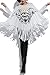 LATH.PIN Ladies Long Bat Sleeve Shirt Oversized Block Skull Poncho with Fringe FZD2969