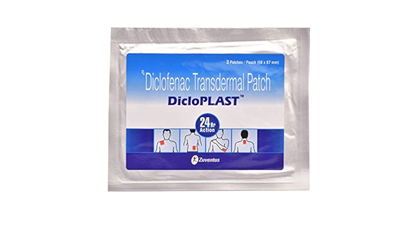 Dicloplast Pack Of 3 Patches Amazon In Health Personal Care