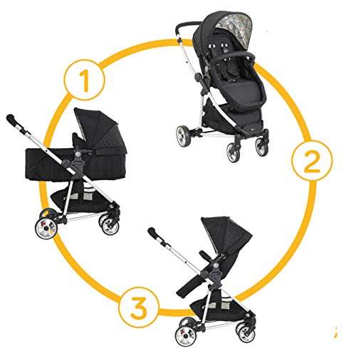 My Child Floe Reversible Convertible Pushchair, Rainbow Squiggle