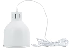 PARUS BY VENSO Venso EcoSolutions Pantalla E27 SAGA blanca, fotosíntesis mejorada y mayor formación de clorofila, lámpara de crecimiento LED, luz de crecimiento para plantas de interior, hortalizas, flores