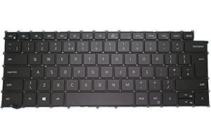 RTDPART Laptop Keyboard For DELL XPS 9500 9510 9520 9700 9710 9720 0K3VC4 K3VC4 DLM19C76GBJ442J698 LK132SH2A15 United Kingdom UK Black With Backlit New