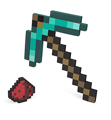 Preisvergleich Produktbild Minecraft Spitzhacke Diamond Pickaxe & Redstone Dust