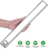 regleta luz enchufes ★【Recargable USB luz】Batería de litio incorporada de 1500mAh, Recargable por cable USB (suministrado) compatible con banco de potencia, puerto USB de PC, cargador de teléfono.