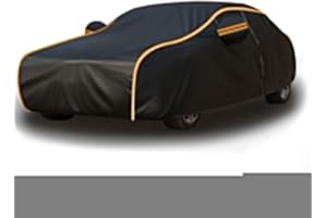 FUNEAER Housse Voiture pour Dodge Challenger SRT Housse Étanche Anti-Neige Housse avec Bande Réfléchissante Disponible en Toutes Saisons(Color:B,Size:SRT)