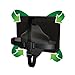 ActiVue Baby Car Mirror | Watch Your Child Safely Whilst Rear Facing | Easy Install Dual Strap Fastening | Fully Adjustable Tilt And Turn With Anti-Judder Mount | Superior Reflection And 100% shatterproof | Premium Quality Safety Product | Includes 2 x Bonus Products - Baby On Board Sign And UV Sun Shade