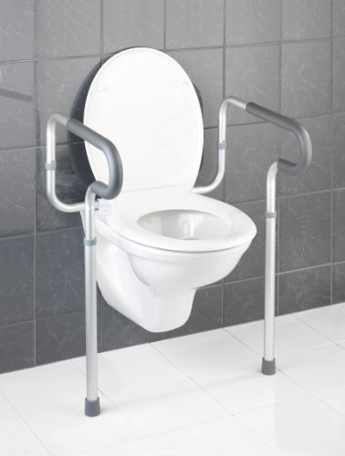 WENKO 20925100 WC-Stützhilfe Secura, Aluminium, 55.5 x 71-81.5 x 48 cm, Aluminium - 6