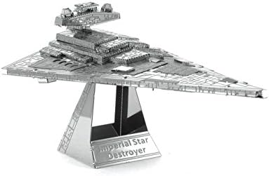 Metal Earth - Fascinations, Star Wars Imperial Star Destroyer 3D metal puzzle, quality laser cut models