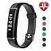 Produktbild Letsfit Fitness Armband mit Pulsmesser, Fitness Tracker Aktivitätstracker Schrittzähler Smartwatch Pulsuhren IP67 Wasserdicht für Herren, Damen und Kinder