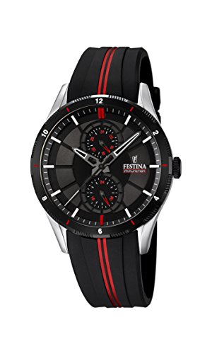 Festina Herren-Armbanduhr Analog Quarz Plastik F16841/2 Festina Herren-Armbanduhr Analog Quarz Plastik F16841/2