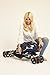 My Babiie Billie Faiers Signature Range MB01BS Lightweight Stroller (Blue Stripes)