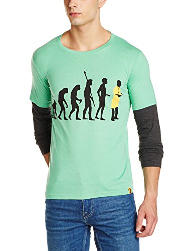 Campus SutraMen Printed Full Sleeves Sheldon T-Shirts