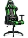 Produktbild Merax Gaming Stuhl Schrebitishstuhl Racing Computerstuhl Ergonomic Design Modern höhenverstellbarer Schreibtischstuhl Bürodrehstuhl PU mit Verstellbaren Armlehnen und Wippfunktion