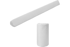 VEVOR Tour de Lit Bébé, 1420 mm, Barrière de Sécurité Mousse Rebond Élevé Antidérapante Housse Lavable en Machine, Convient aux Tout-petits, pour Lits Jumeaux, Complets, Queen, King, Voyage, Domicile