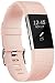 Produktbild HUMENN Ersatz Fitbit Charge 2 Armband, Weich Verstellbares Armband mit Klassisch Schnalle für Fitbit Charge 2 Small Blushpink