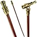 Produktbild ProPassione kapitãƒâ ¤ nsstock Walking Stick with Telescope, Unfolds Magnification 3-Way Brass/Rosenholz L 98,5 cm, diameter: 5 cm by AUTHENTIC Models