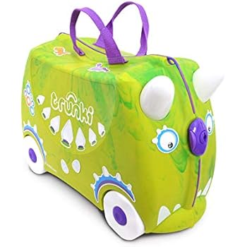 Valise porteur Bleu Terrance - Trunki- 9220005 - - Jeux Jouets