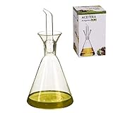 Material Cristal dcasa - Aceitera antigoteo cristal 500 cc en caja