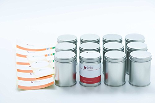 12 große Gewürzdosen mit Aromadeckel - 2