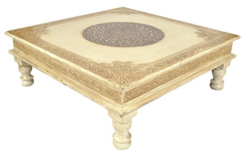 Etnico-Dipinto-a-mano-Meenakari-lavoro-deesign-in-legno-bajot-Chowki-46-x-46-x-16-cm