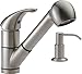 Produktbild Peerless P18550LF-SSSD Choice Single Handle Kitchen Pull-Out Faucet with Soap Dispenser, Stainless by DELTA FAUCET