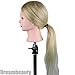 Eseewigs 100% Human Hair Long hair #613 Blonde Color Mannequin Head for Training and Exams