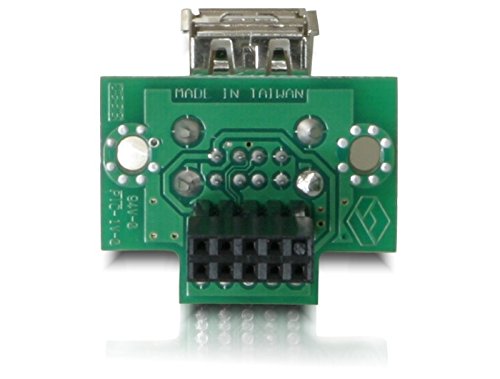 DELOCK MBz USB Pinheader Bu> 2x USB2.0-A Bu H. - 2