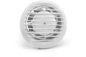 DOSPEL Cellpack Blanco 4 "/ 100 mm 230 v Pared/Techo Campana extractora baño ventilación