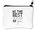 Produktbild Be The Version of You Funny Expression Series Do The Motivational Phrases Reißverschluss-Geldbörse Brieftasche Geldbörse