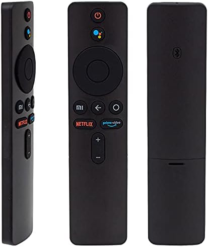 BYCONNERS Xiaomı Mi TV Stick/MI Box 4S 4K için uzaktan kumanda, Xiaomı Mi TV Stick için Bluetooth ve sesli kumandalı yedek uzaktan kumanda