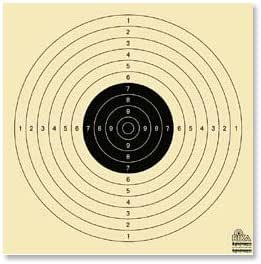 5 Bersagli Centro Per Pratica Softair 60 Cm In Cartoncino Bersagli - Antica Porta Del Titano - Foto 11