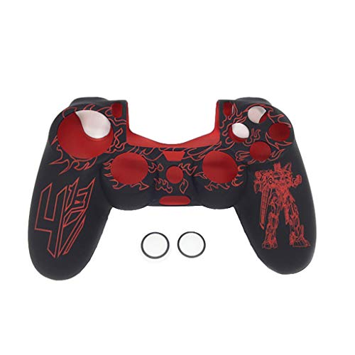 Preisvergleich Produktbild NIUQY Tragbarer Mode Personalisiert Schutzhülle Geeignet für Silikonkautschukgehäuse Geeignet für PlayStation 4 PS4 Controller Charakteristisch Allzweck Geschenk