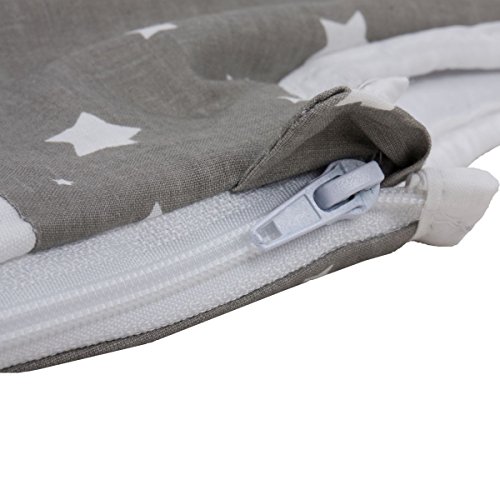 Sommerschlafsack STERNE (100% BAUMWOLLE) Schlafsack Kind Baby (Ärmellos) - 5