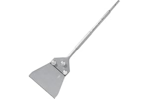Monkey King Bar SDS Plus Floor Scraper Chisel 435x130MM, Extra Hardened Wide Remove Concrete Flooring Adhesive Remover Tile.Work for SDS Plus Hammer.
