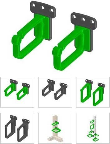 Preisvergleich Produktbild Henoch – Kabel Steigbügel Leitfaden 1U KBP 01-s x1 (VE2), Berlin