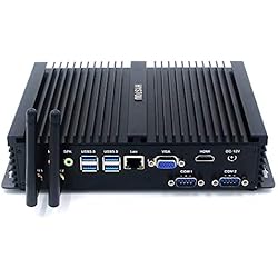 Intel nuc, Intel Core™ i5-7200U, PC de Escritorio,Mini PC, Mini PC sin Ventilador，HDMI, VGA, LAN, 2 * RS232, 4USB3.0, 3USB2.0, Wi-Fi, Bluetooth 4.2, Windows 10（OEM No Key(8GB RAM / 256GB SSD)