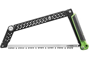 Gerber Freescape Scie Pliante Mixte Adulte, Noir/Vert, Taille Unique