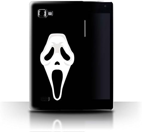 Stuff4 Phone Case/Cover for LG Optimus 4X HD P880/Scream Mask Inspired Art Design/Horror Movie Art Collection