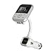 Produktbild ultrics® Wireless Bluetooth FM Transmitter Auto Kit Kfz Radio Empfänger mit 5 V/2.1 A USB Ladegerät Led Display, hervorragender Klang, Noise Reduction Technologie, schnelles Pairing, USB-Ladekabel, Smartphone kompatibel, freisprechanrufe