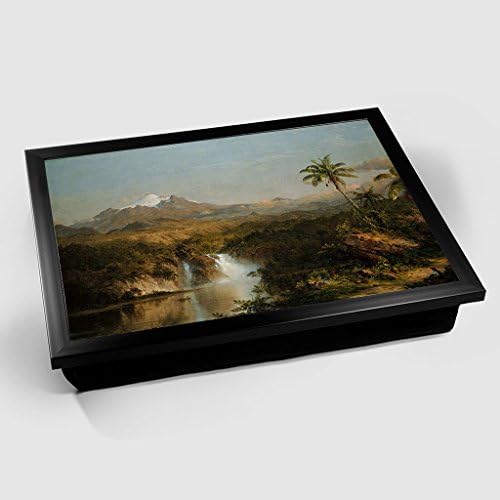Arty Pie Frederic Edwin Church View of Cotopaxi Padded Lap Tray, Multi-Colour