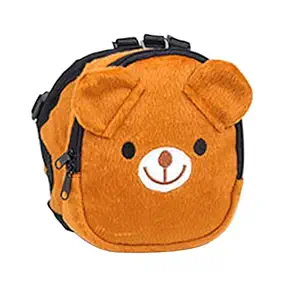 BUYITNOW Cute Pet Backpack Harness Travel Outdoor Hiking Adjustable Leash Saddlebag for Small Dogs