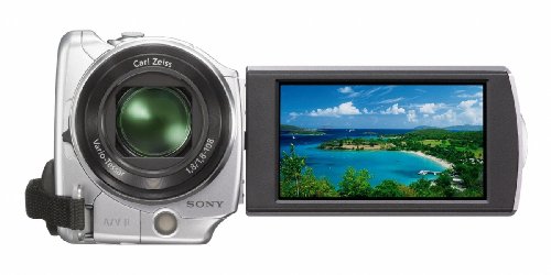 Sony DCRSR78ES Handycam Camcorder With Built-In 120gb HDD - Silver