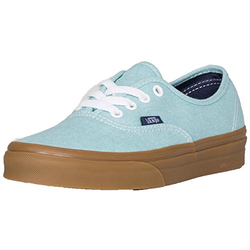 Vans Authentic - (washed Canvas) Blue Radiance/gum - 6